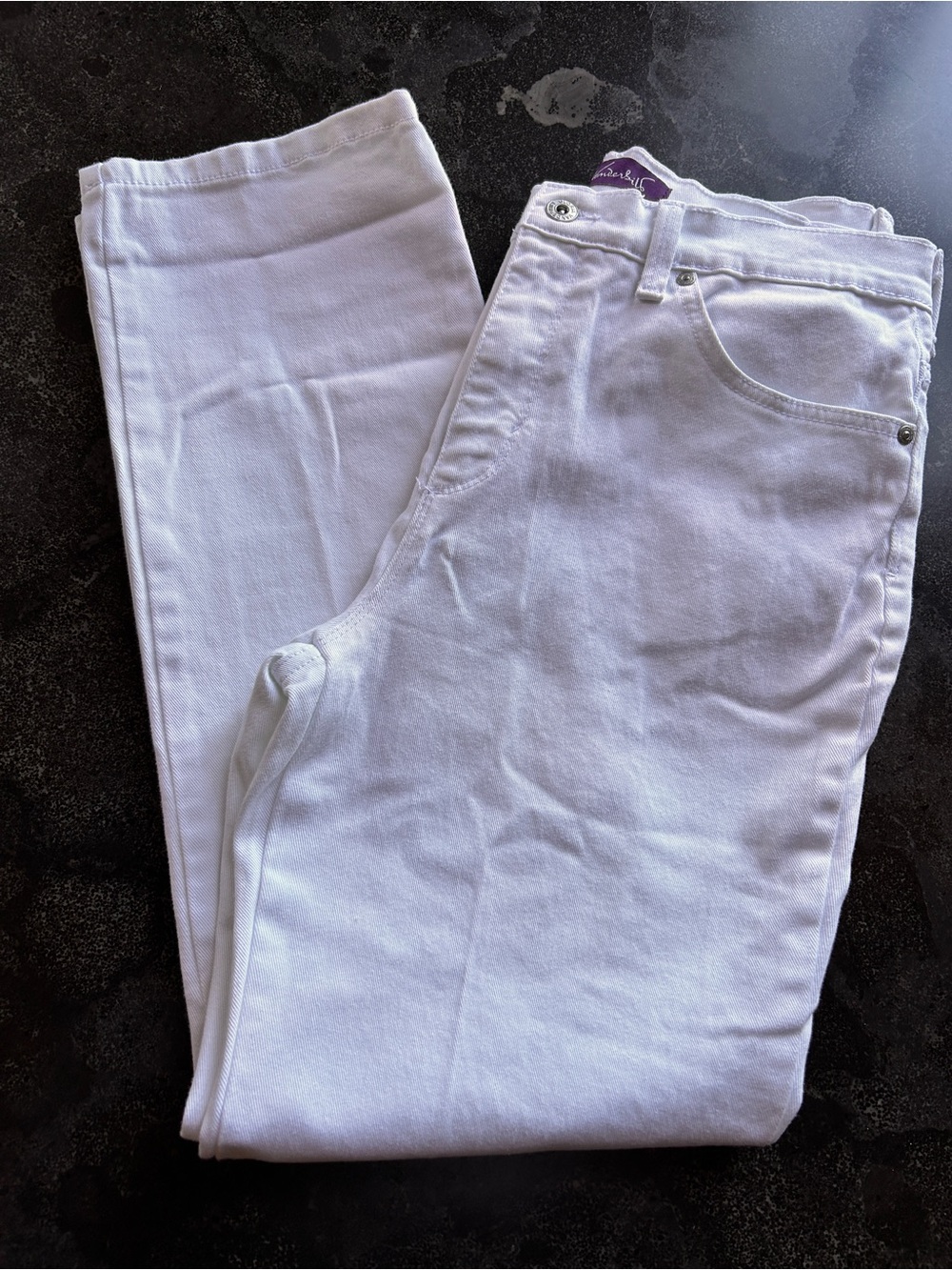 Gloria Vanderbilt Amanda White Jeans - Size 10 Petite